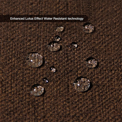 Faux Linen Brown Fall Table Runner with Tassels 14X95 Inch Dresser Scarf Rustic Indoor Outdoor Graduation Farmhouse Table Runners for Dining Table Banquet Party Home Bedroom Decoration3