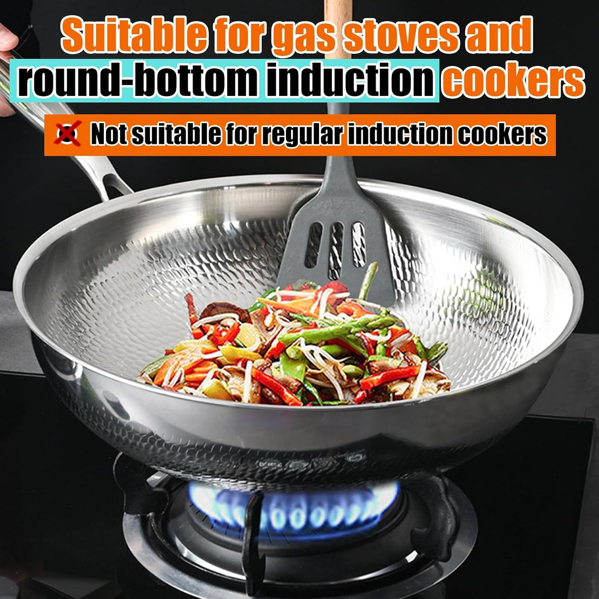 titanium-hammered-pan-pro-2026-upgrade-double-side-hammered-wok-frying-pans-nonstick-durable-scratch-resistant-non-stick-titanium-pans-for-cooking-no-lid-14-17in