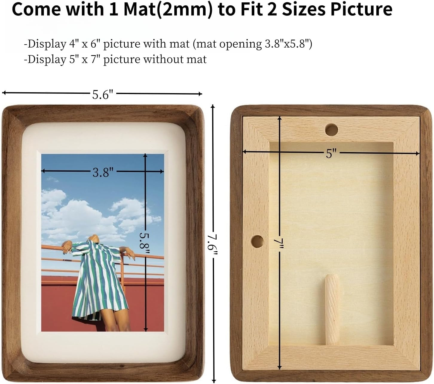 natural-walnut-5x7-picture-frame-wood-with-mat-for-4x6-photos
