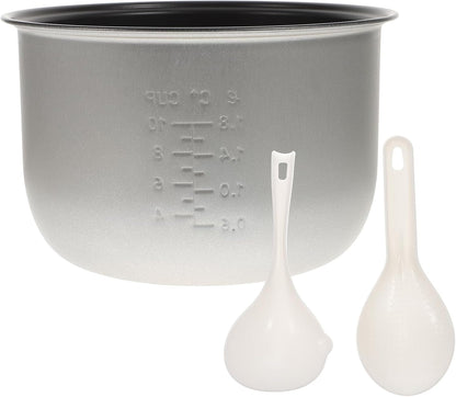 Rice Cooker 10 Cup Rice Cooker Inner Pot Replace Liner Nonstick Cooking Pot Inner，4.5Qt Aroma9