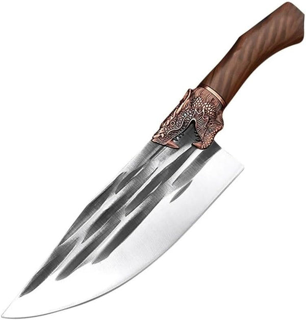 Meat Cleaver, 8.5 Inch Meat Cleaver Butcher'S Boning Knife Hand-Forged Slicing Knife Stainless Steel Chopper Kitchen Knives1