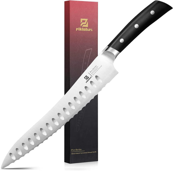 Resharpenable Bread Knife for Homemade Bread, 10 Inch1