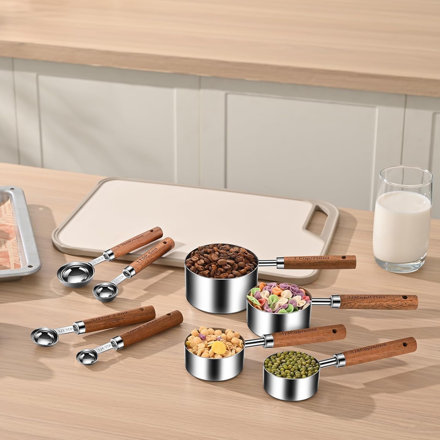 wooden-handle-measuring-cups-spoons-set-8-piece-stainless-steel-stackable-rustic-farmhouse-kitchen-gadgets-non-toxic-dishwasher-safe-gift-for-bakers-new-homeowners