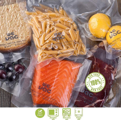 Vacuum Sealer Bags 8X12" 100 Quart for Food Saver Vacuum Seal Machine5