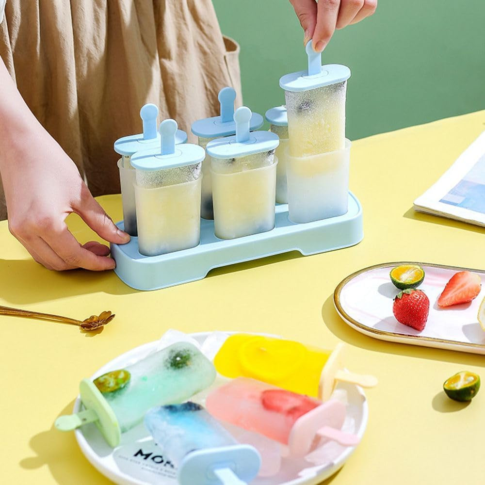 popsicle-molds-set-6-pieces-ice-popsicle-maker-bpa-free-easy-release-ice-pop-molds-homemade-ice-cream-molds-blue-with-sticks-bpa-free-make-healthy-pops-easy-release-homemadeblue
