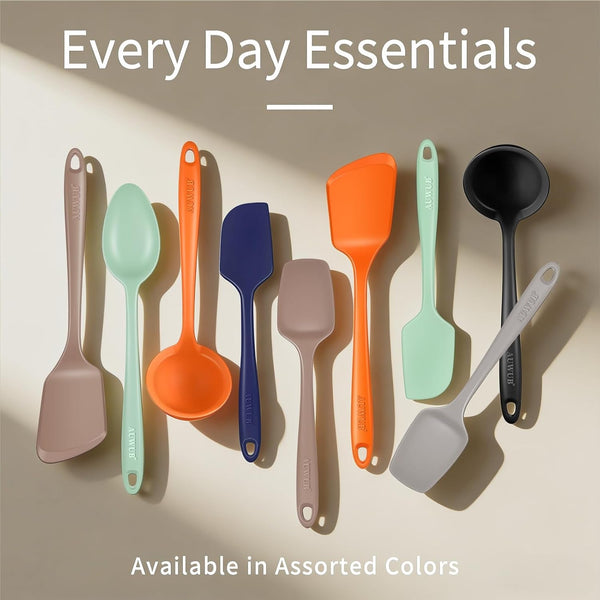 5PCS Silicone Kitchen Utensils Set, Heat Resistant Spatula Set6