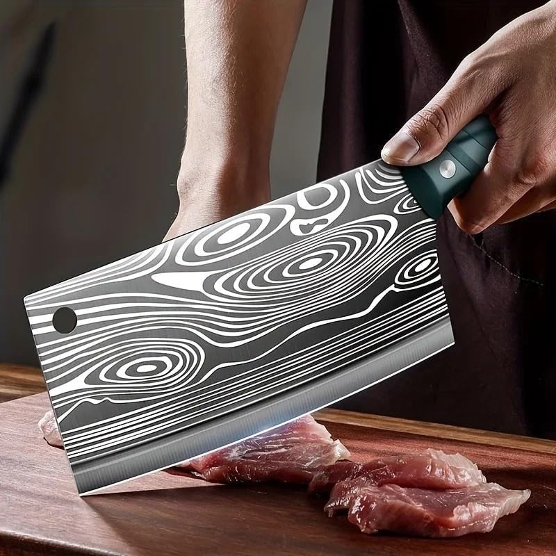meat-cleaver-7-inch-kitchen-knife-forged-vegetable-cutter-stainless-steel-sharp-slicing-knife