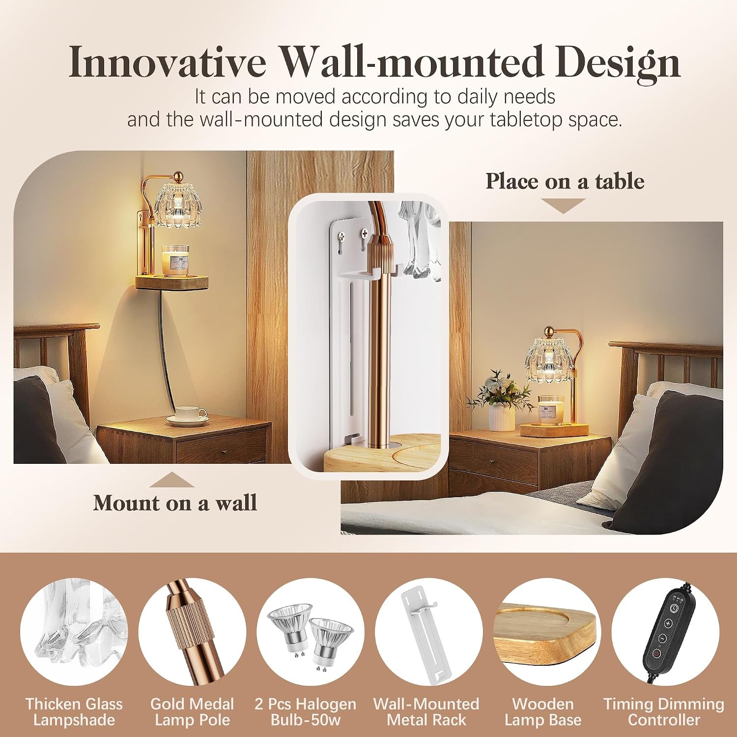 candle-warmer-lamp-with-timer-dimmer-wax-melts-warmer-lamp-for-gift-clear