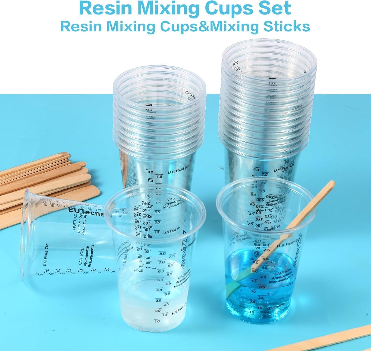 epoxy-resin-mixing-cups-50pcs-8oz-with-sticks-paint-pigment-measuring