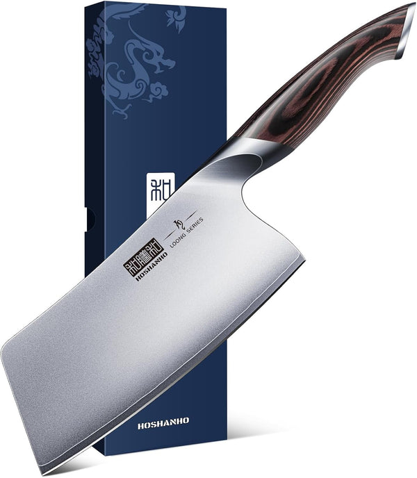 Cleaver Knife 7 Inch, Ultra Sharp Vegetable Meat Chopper Knife1