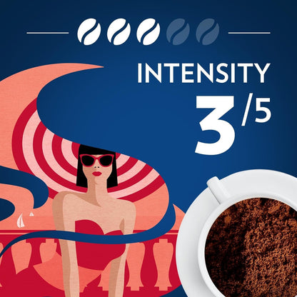 Lavazza Dolcevita Classico Ground Coffee 6 Bags of 12Oz, Medium Roast, Rich and Full-Bodied, Intensity 3/5, Arabica and Robusta, Ideal for Drip Brewers, (Pack of 6) - Package May Vary3