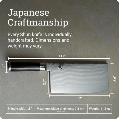 Shun Classic 7" Vegetable Cleaver5
