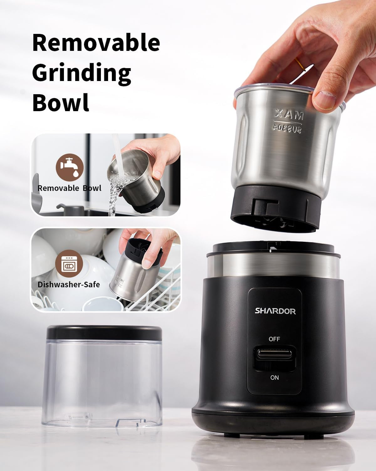 one-touch-coffee-grinder-electric-spice-herb-for-coffee-bean-spices-and-seeds-with-1-removable-stainless-steel-bowl-dry-grinder-black