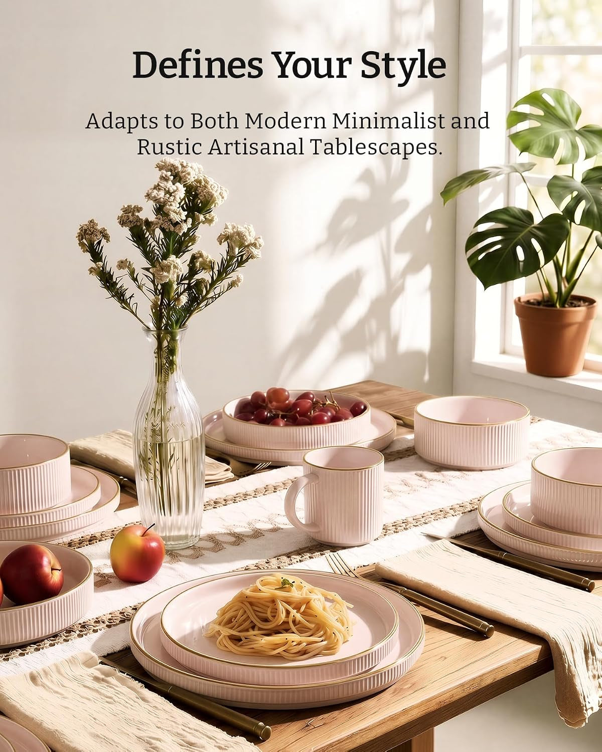 plates-and-bowls-set-with-rim-stoneware-dinnerware-sets-for-4