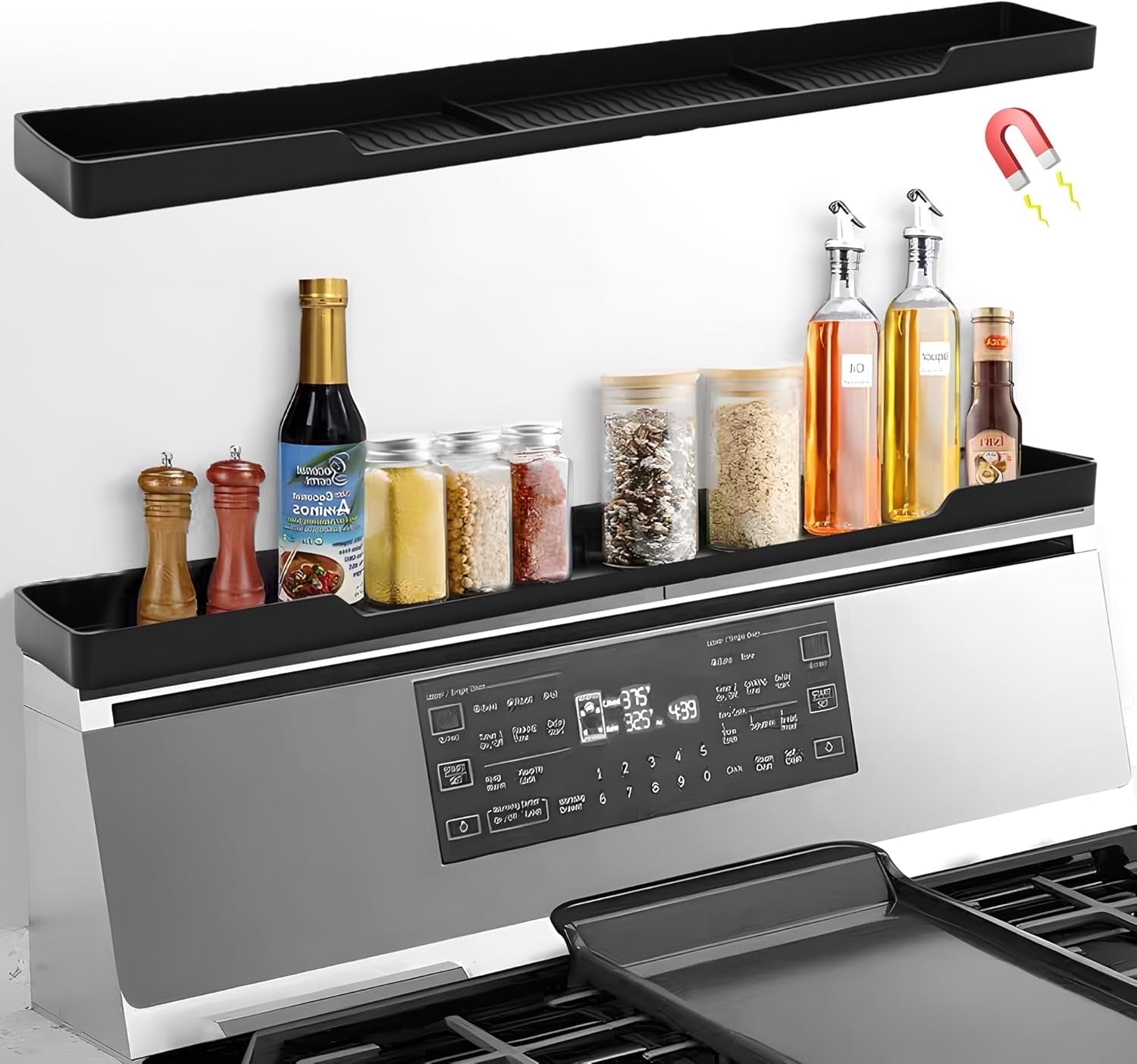 30-inch-magnetic-stove-top-shelf-3-zone-kitchen-organizer-with-anti-slip-anti-fall-design-heat-resistant-40-f-to-446-f-food-grade-silicone-spice-rack-for-flat-top-stoves-black