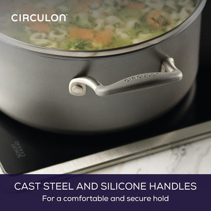 A1 Series Dishwasher Safe, Induction Ready, Metal Utensil Safe, 5-Quart Dutch Oven with Lid - Graphite8