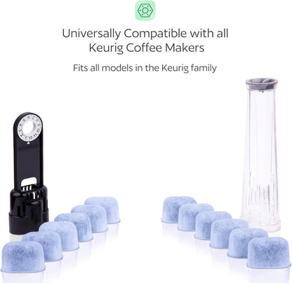 Keurig Filter Replacement - 12 Water Filters for Keurig K-Mini, K-Supreme, K-Slim, K-Express, K-Classic, K-Duo, K-Duo Hot & Iced, K-Elite, K-Select, K-Cafe, K-Compact, 2.0 and 1.0 Brewers2