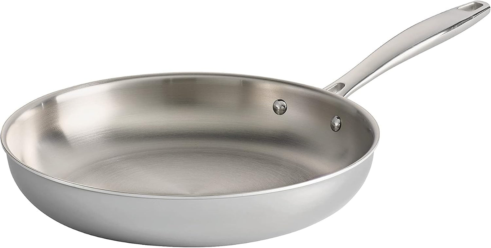 signature-tri-ply-clad-stainless-steel-10-inch-frying-pan-induction-ready-skillet-dishwasher-safe-nsf-certified