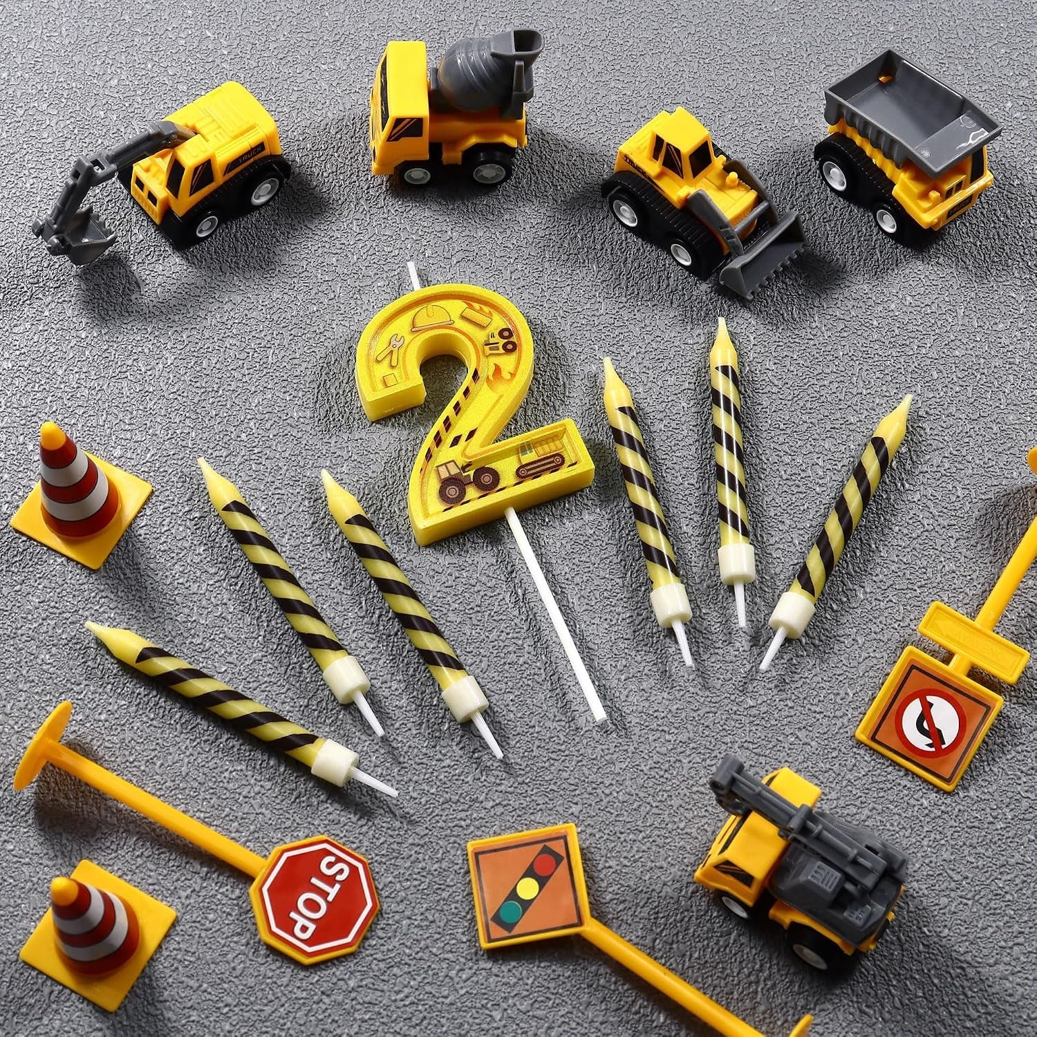 number-2-construction-birthday-candles-17-pcs-construction-cake-toppers