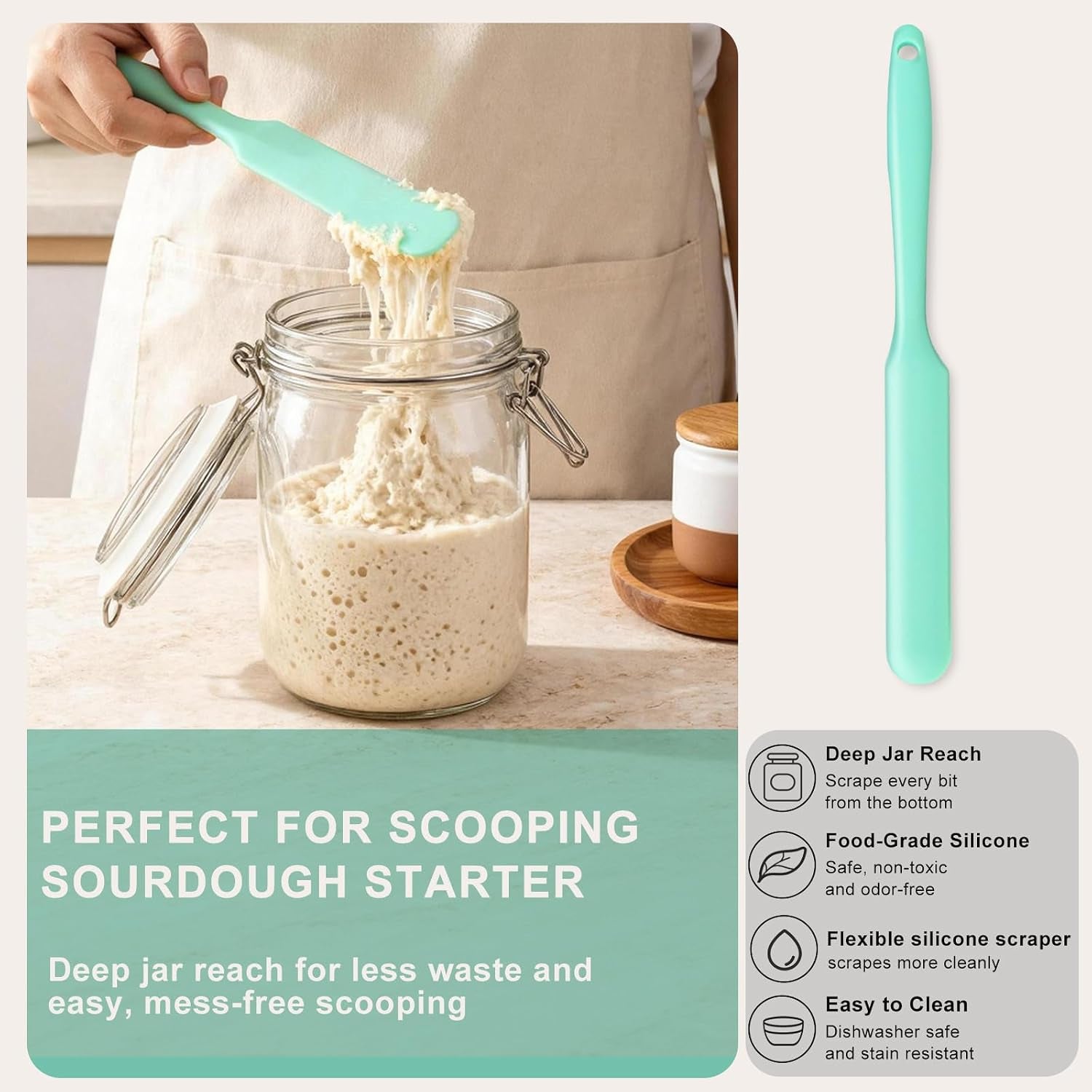 6-pcs-silicone-spurtle-spatula-set-for-sourdough-starter-baking-cooking
