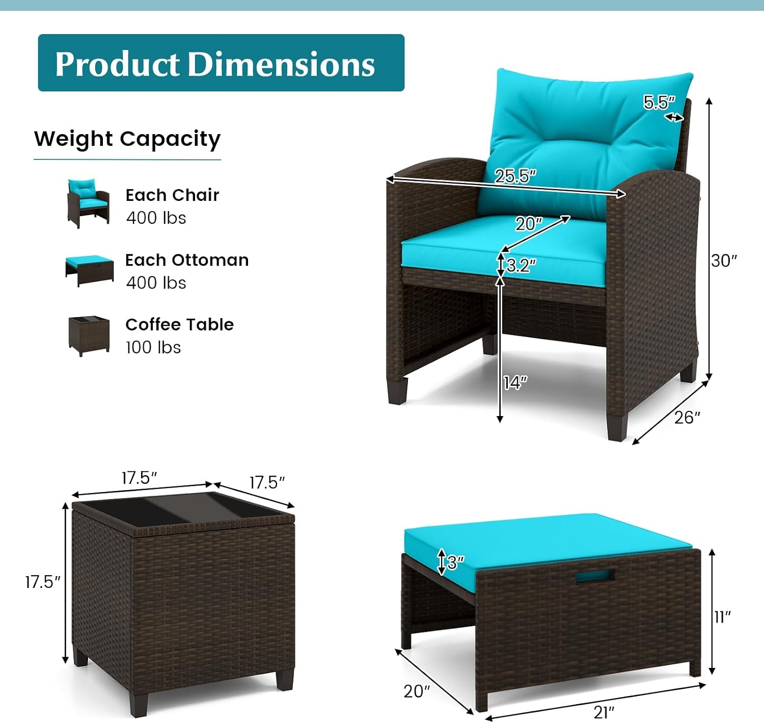 5-pieces-patio-conversation-set-pe-wicker-outdoor-furniture-set-with-2-chairs-2-ottomans-tempered-glass-coffee-table-ideal-for-poolside-backyard-lawn-deck-mix-brown-turquoise