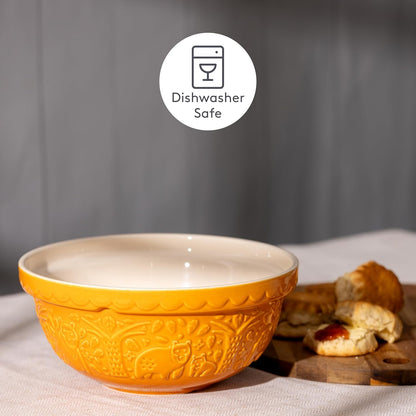 Mason Cash in the Forest 24 Cm Ochre Mixing Bowl5