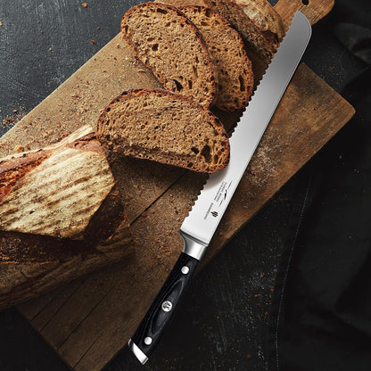 10-Inch Serrated Bread & Sourdough Knife with Wood Handle5
