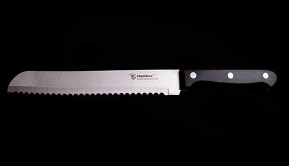 8-Inch Serrated Bread Knife, Premium Stainless Steel Blade with Wave Edge, Full Tang Handle, Razor Sharp Knife for Bread, Durable Professional Kitchen Knife4