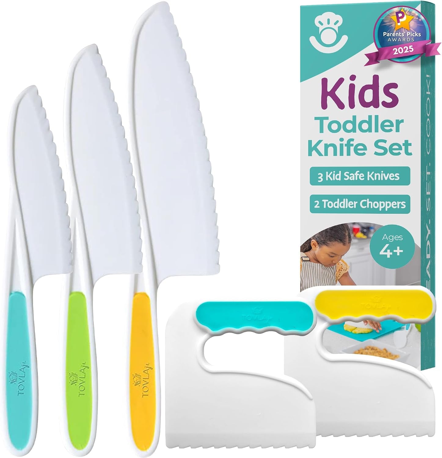 toddler-knife-set-for-real-cooking-safe-kids-cutting-ages-2-5-montessori-kitchen-tools-2-patented-choppers-3-kid-safe-knives-bpa-free-dishwasher-safe-birthday-christmas-gift