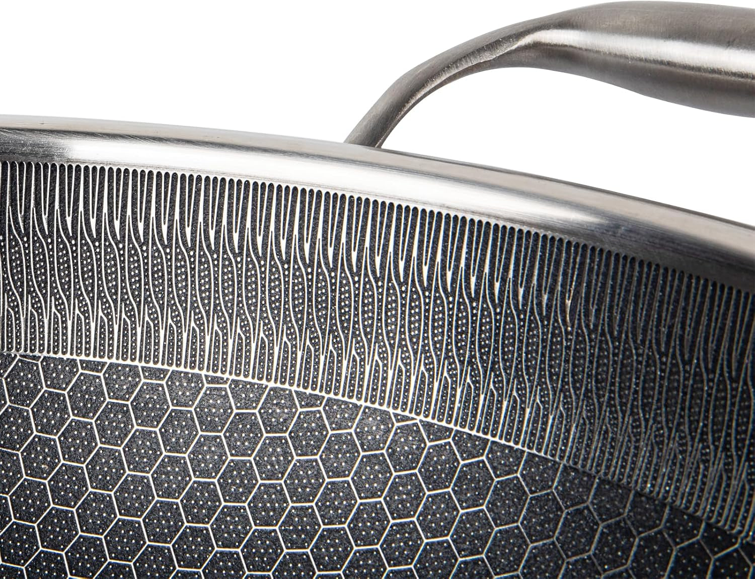 14-honeycomb-non-stick-wok-pan-stainless-steel-stir-fry-wok-with-lid-skillet-with-stay-cool-handle-pfoa-free-suitable-for-induction-ceramic-electric-and-gas-cooktops-sliver-14-inches