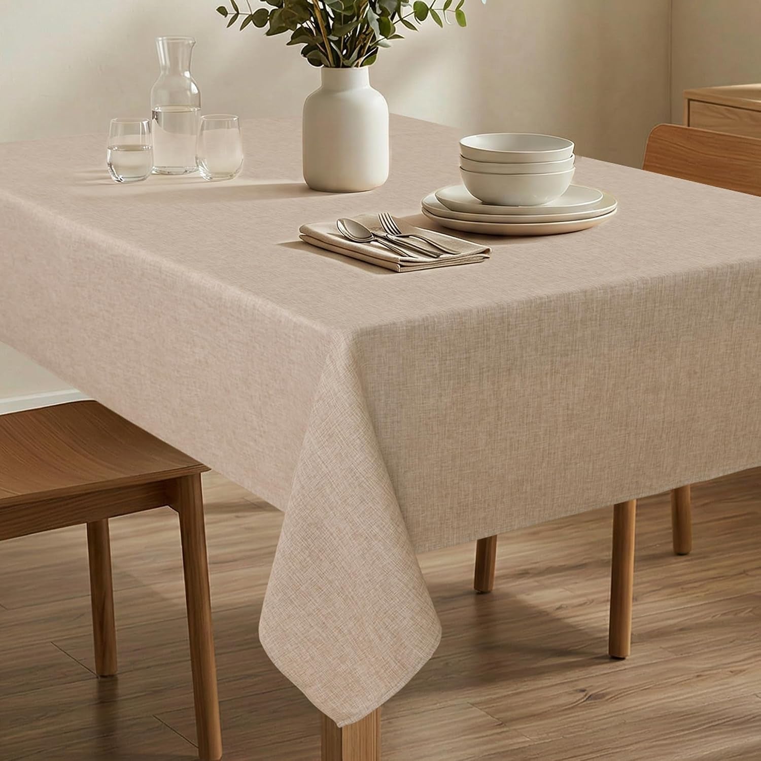 faux-linen-tablecloth-wrinkle-resistant-54-x-80-inch-stone-washable-dust-proof-rectangle-table-cloth-for-kitchen-dining-outdoor-picnic-farmhouse-decorative-oblong-table-cover