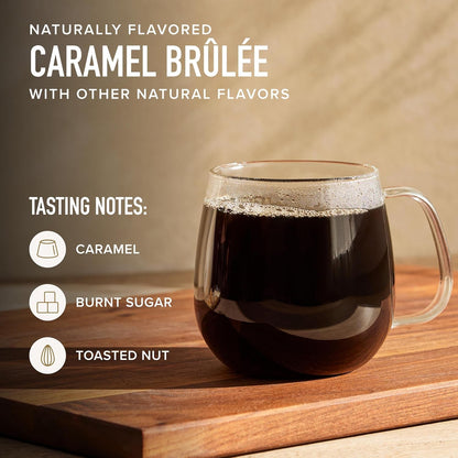 Peet'S Coffee, Flavored Light Roast Keurig K-Cup Pods, Arabica Coffee, Natural Flavors - Caramel Brulee 22 Count (1 Box of 22 Pods)4