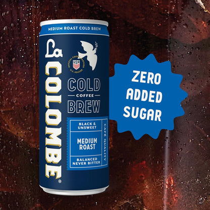 La Colombe Coffee, Cold Brew Black, Unsweetened, 11 Fl Oz Cans (Pack of 12), Coffeehouse Quality, Natural Sweetness, Specialty Grade Coffee Beans, Ready-To-Drink On-The-Go5