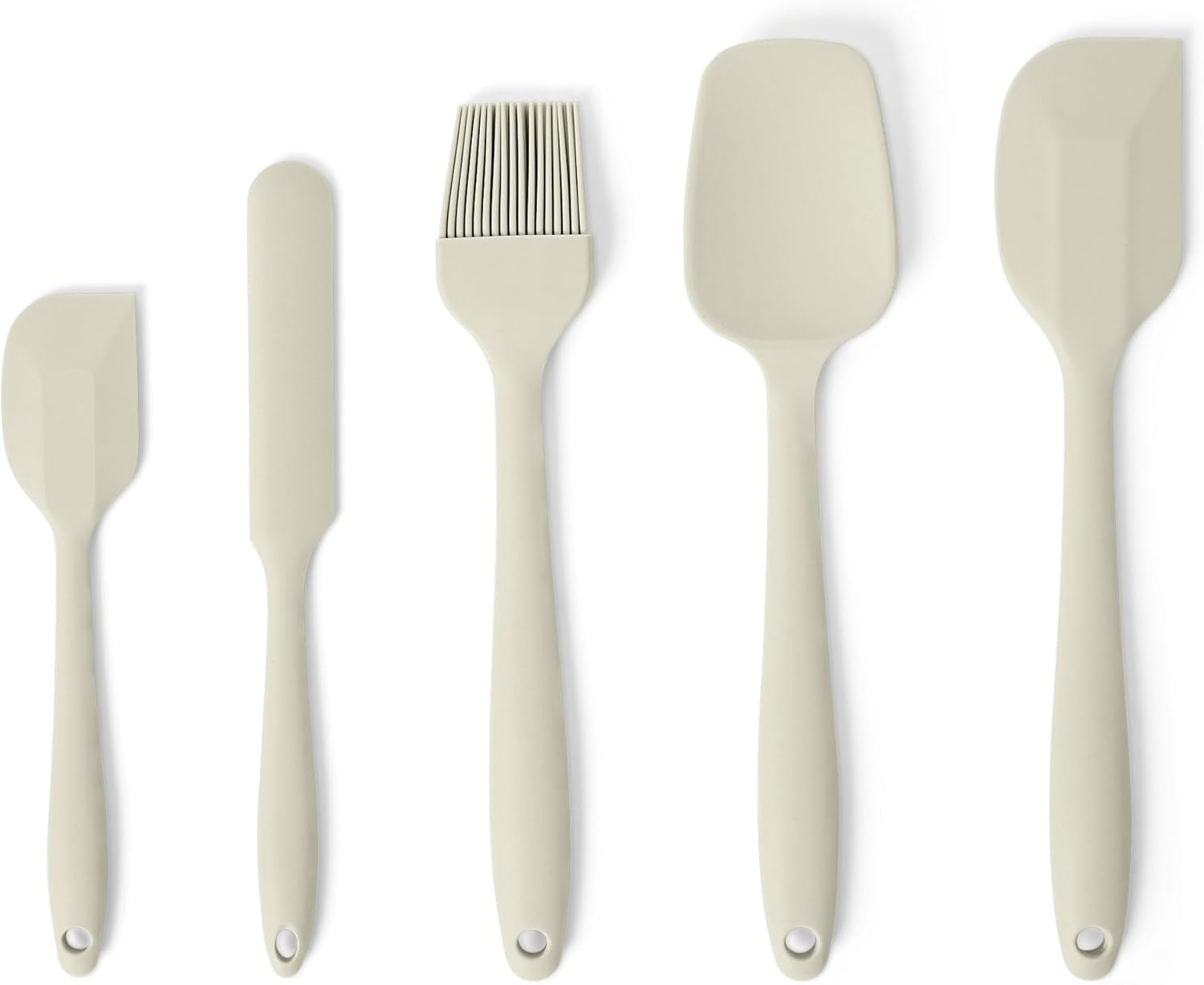 silicone-spatulas-5-piece-set-heat-resistant-food-grade-bpa-free-non-slip-handle-safe-for-nonstick-cookware-dishwasher-safe-linen-gray