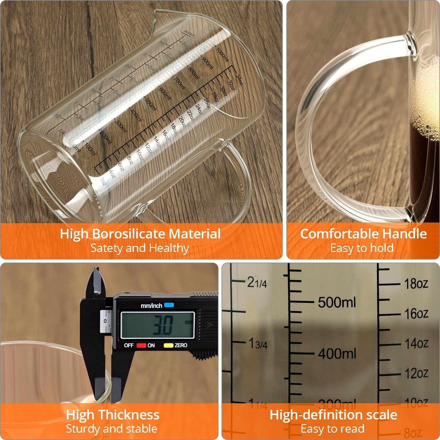 34oz-1000ml-glass-measuring-cup-ml-oz-cup-4-cups-multi-purpose-kitchen-tool-with-v-shaped-spout-handle