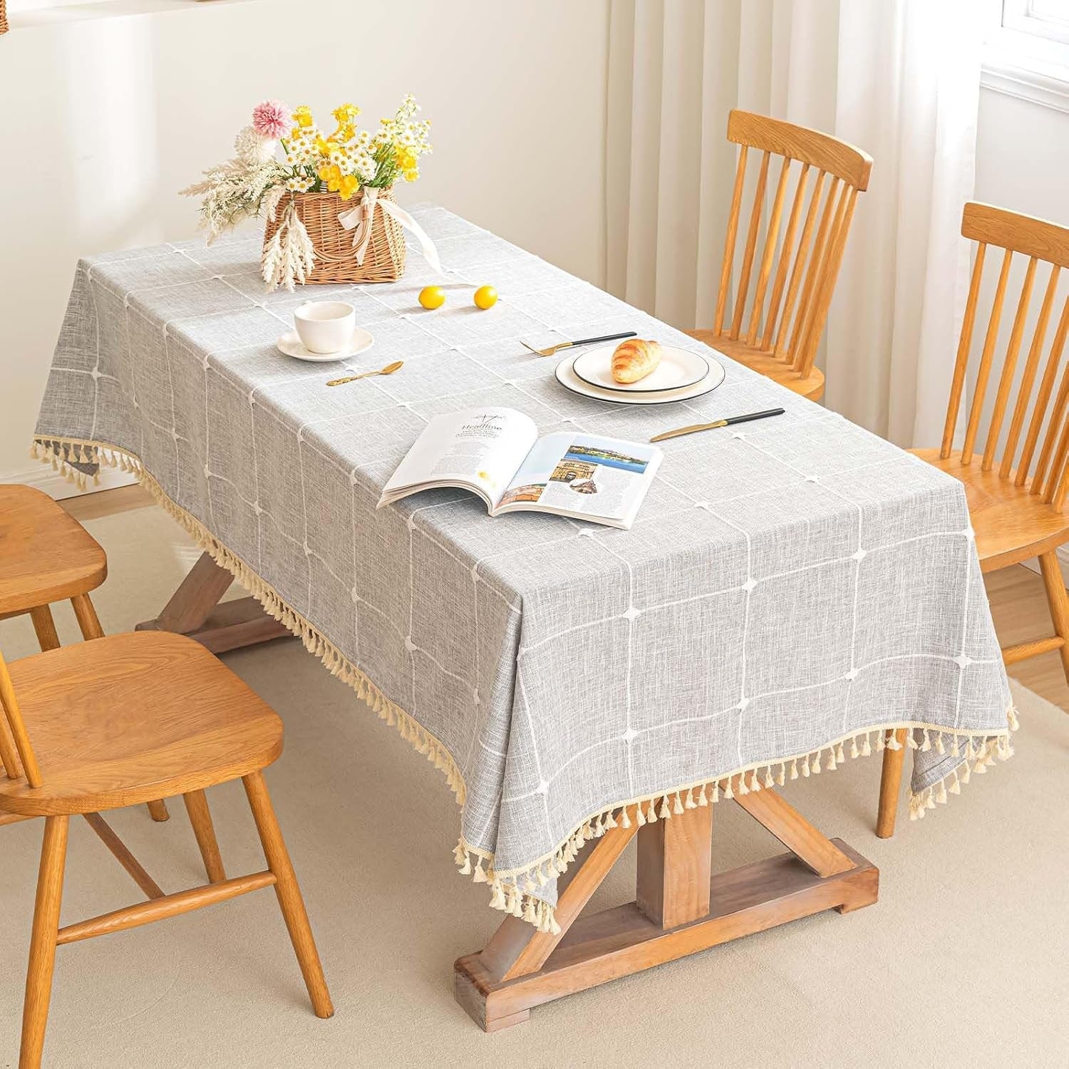 farmhouse-tablecloth-cotton-linen-waterproof-burlap-table-cloth-rectangle-table-cloths-for-kitchen-dinning-tabletop-decoration-grey-plaid-rectangle-55x-86-6-8-seats