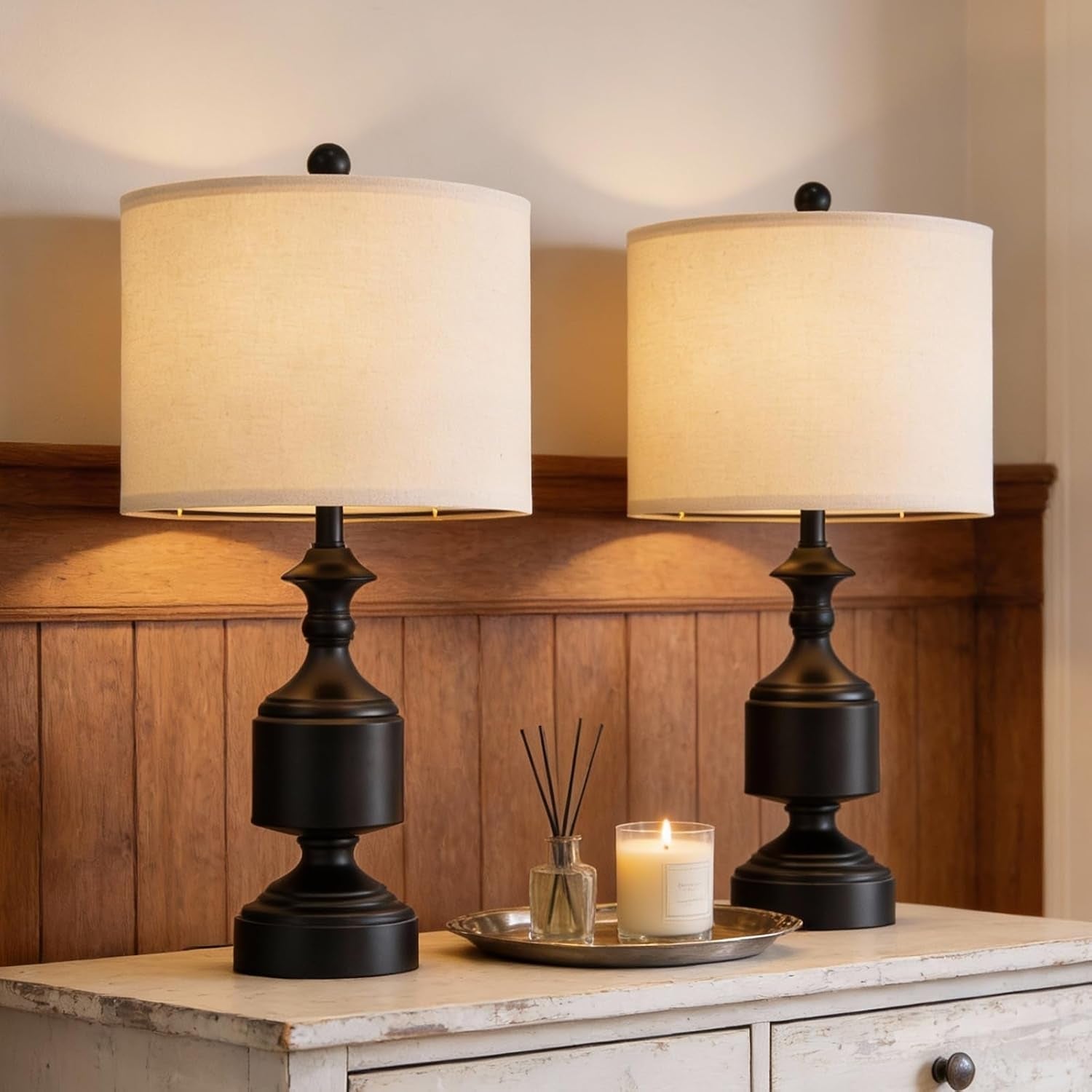 black-lamps-set-of-2-20-5-farmhouse-metal-table-lamps-for-living-room-traditional-bedside-lamps-for-nightstand-with-linen-shade-ideal-for-small-spaces-entryway-console-lamps