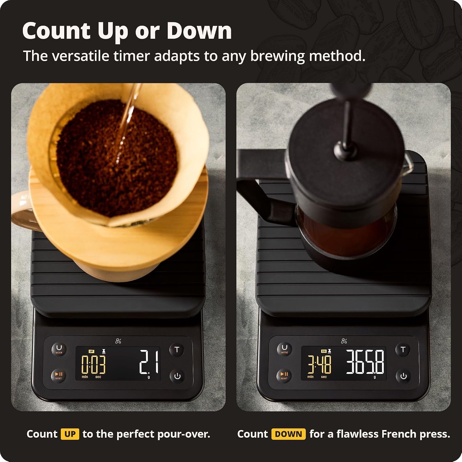 coffee-scale-with-timer-0-1g-precision-for-espresso-matcha-digital-pour-over-scale-with-waterproof-silicone-cover-backlit-display-6-6lb-capacity-for-chemex-v60-drip-onyx-black