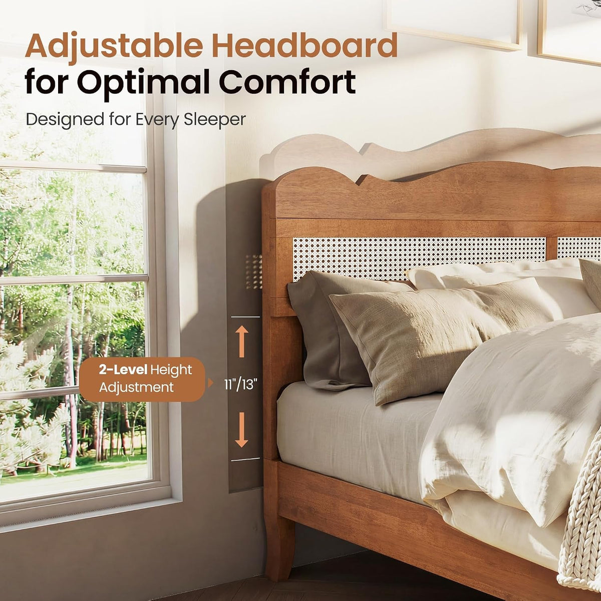 solid-wood-king-size-bed-frame-with-adjustable-headboard