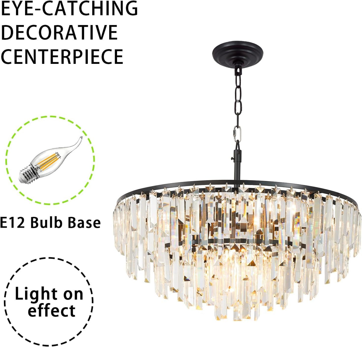black-modern-round-top-k9-crystal-chandelier-lighting-fixture-8-lights-round-k9-crystal-adjustable-hanging-lamp-for-dining-room-bedroom-living-room-hallway-bar-kitchen-w24