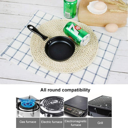 One Egg Frying Pan, Mini Induction Frying Eggs Pan, 4.7" Single Egg Durable Small Pan with Handle Heat Resistant Non Stick Pot, Portable Pan for Stove Gas Induction Hob5