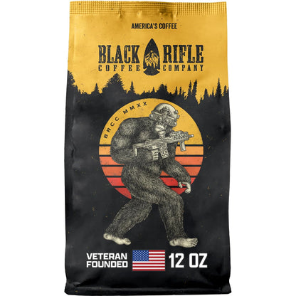Dark Roast Ground Coffee Tactisquatch 12 Oz1