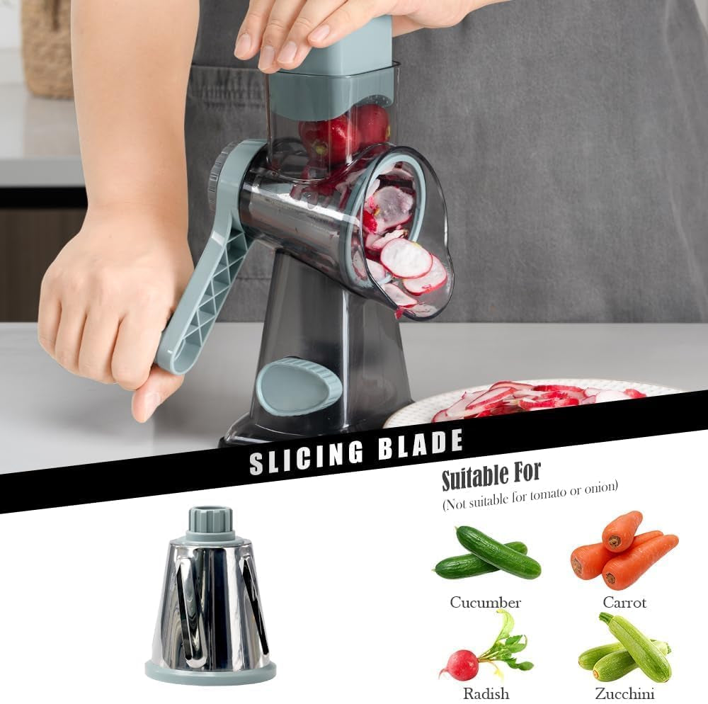 cheese-grater-vegetable-cheese-shredder-slicer-grater-for-kitchen-3-changeable-blades-for-cheese-potato-zucchini-nuts-chocolate-grey-blue
