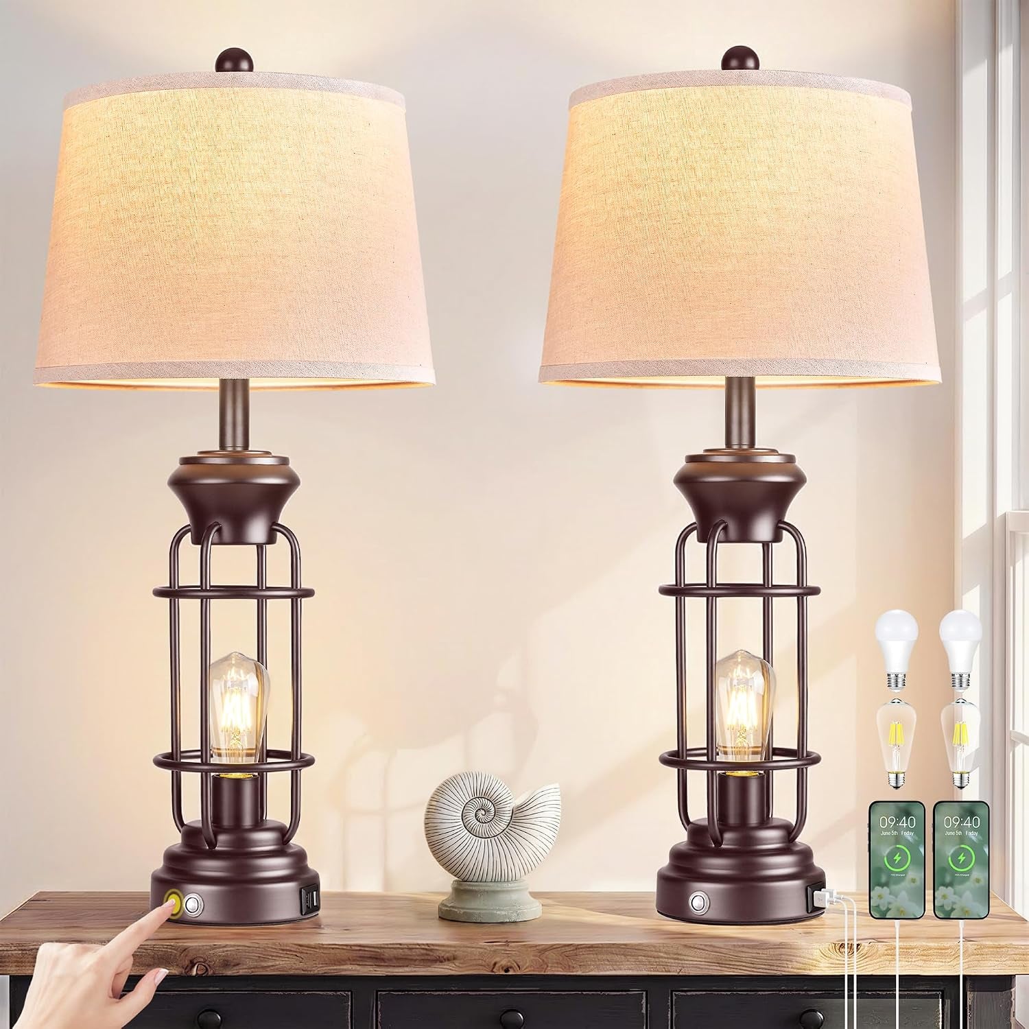 farmhouse-table-lamps-for-living-room-set-of-2-28-dimmable-touch-control-table-lamp-with-oil-rubbed-bronze-finish-bedroom-lamps-for-nightstand-4-bulbs-included