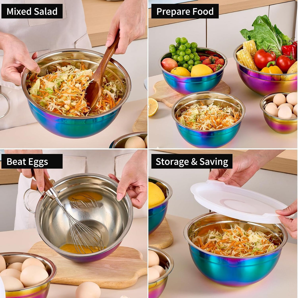 rainbow-mixing-bowls-with-lids-set-of-7-stainless-steel-nesting-bowl-with-khaki-lid-for-non-slip-mixing-prepping-storing-serving-7-sizes-7-3-6-2-7-2-1-1-5-1-0-8-qt