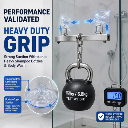 Shower Caddy Suction Cup Replacement, Dual-Layer Thickened Connectors Compatible with Zenna Home and Simple Houseware Wire Racks, Clear, Pack of 45