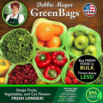 Greenbags, 32-Pack (16M, 8L, 8XL), Reusable Food Storage Bags2