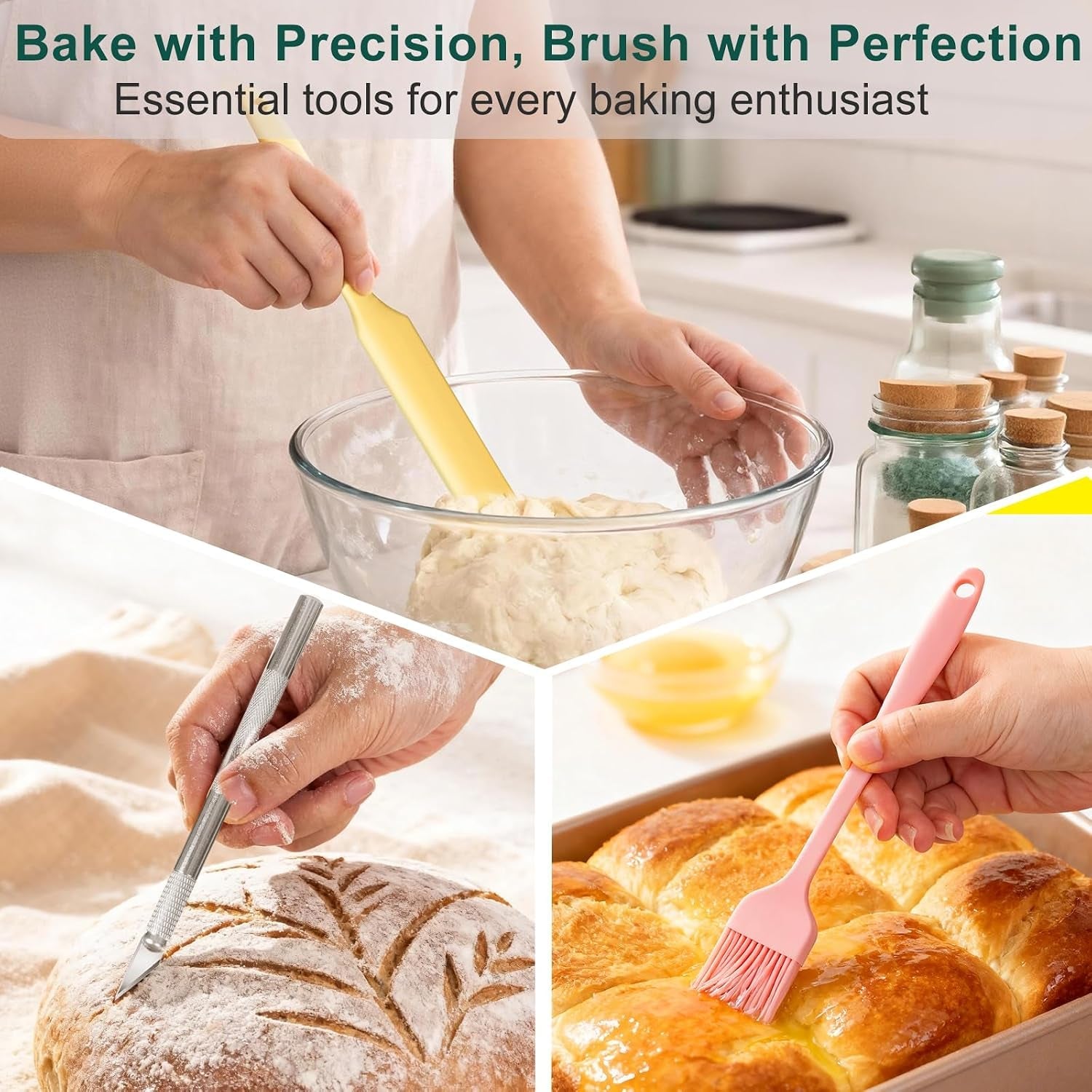 6-pcs-silicone-spurtle-spatula-set-for-sourdough-starter-baking-cooking