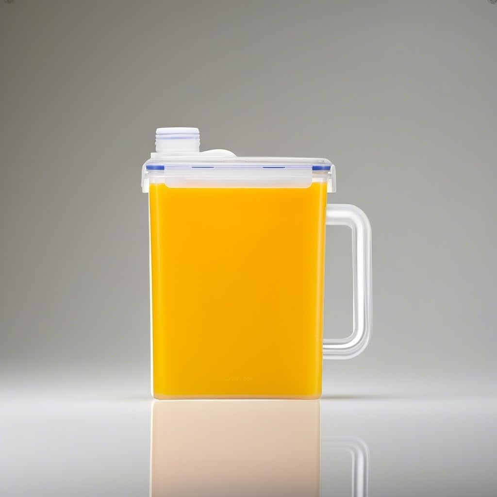aqua-fridge-door-water-jug-clear-pitcher-bpa-free-plastic-pitcher-with-lid-1-gallon-pitcher-with-lid-for-water-juice-tea-more-beverages-clear