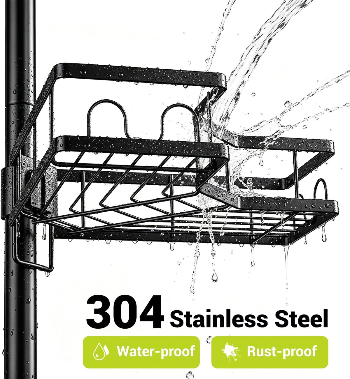 standing-corner-shower-caddy-4-tier-rustproof-adjustable-shower-shelves